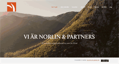 Desktop Screenshot of norlinopartners.se